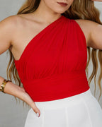 Blusa corte griego