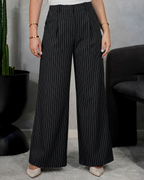 Pantalón Ancho de pinzas sin boton