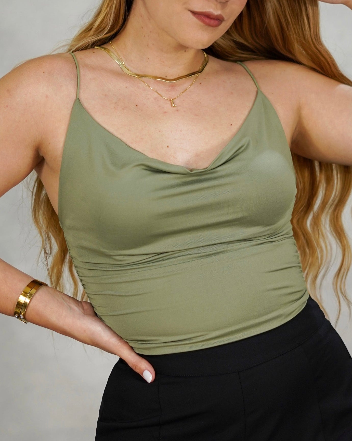 Blusa de tiras finas