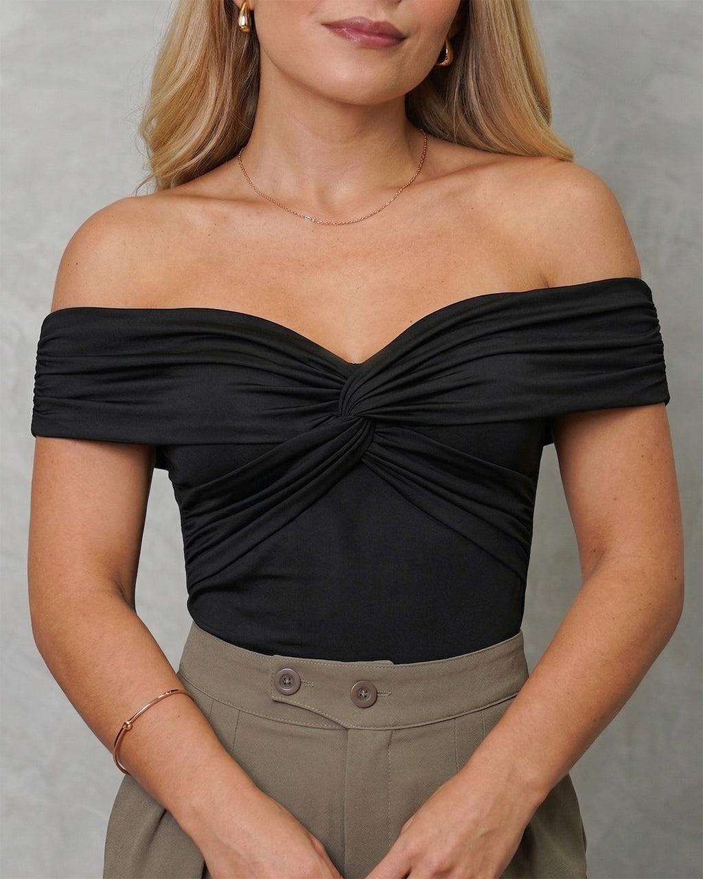 Body strapless cruzado