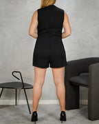 Braga de short con solapas