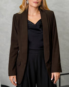 Blazer manga larga con forro