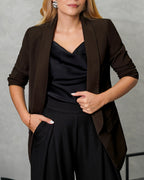 Blazer manga larga con forro