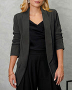 Blazer manga larga con forro