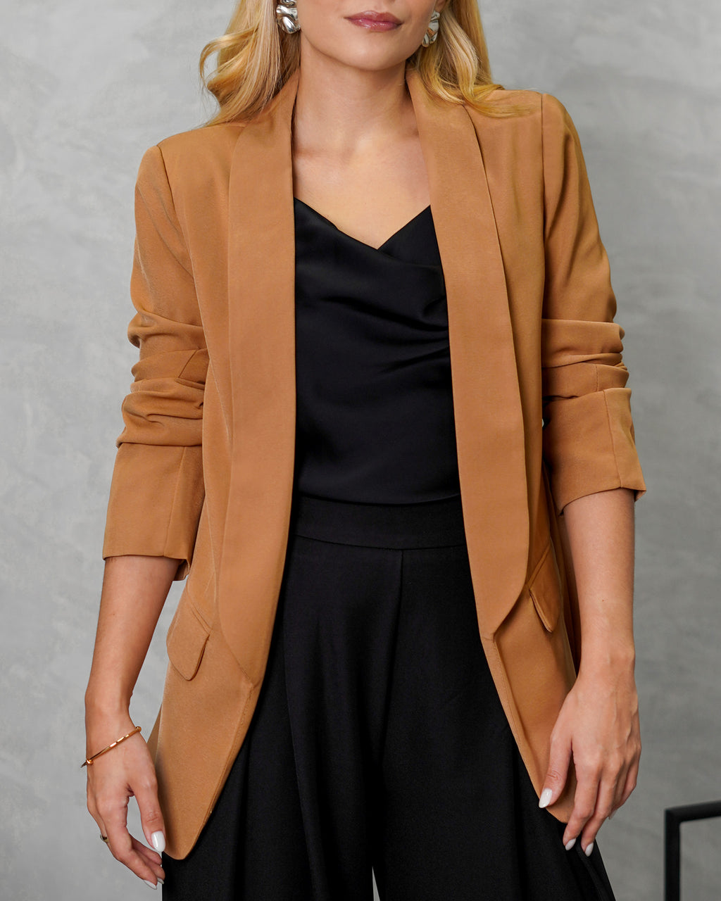 Blazer manga larga con forro