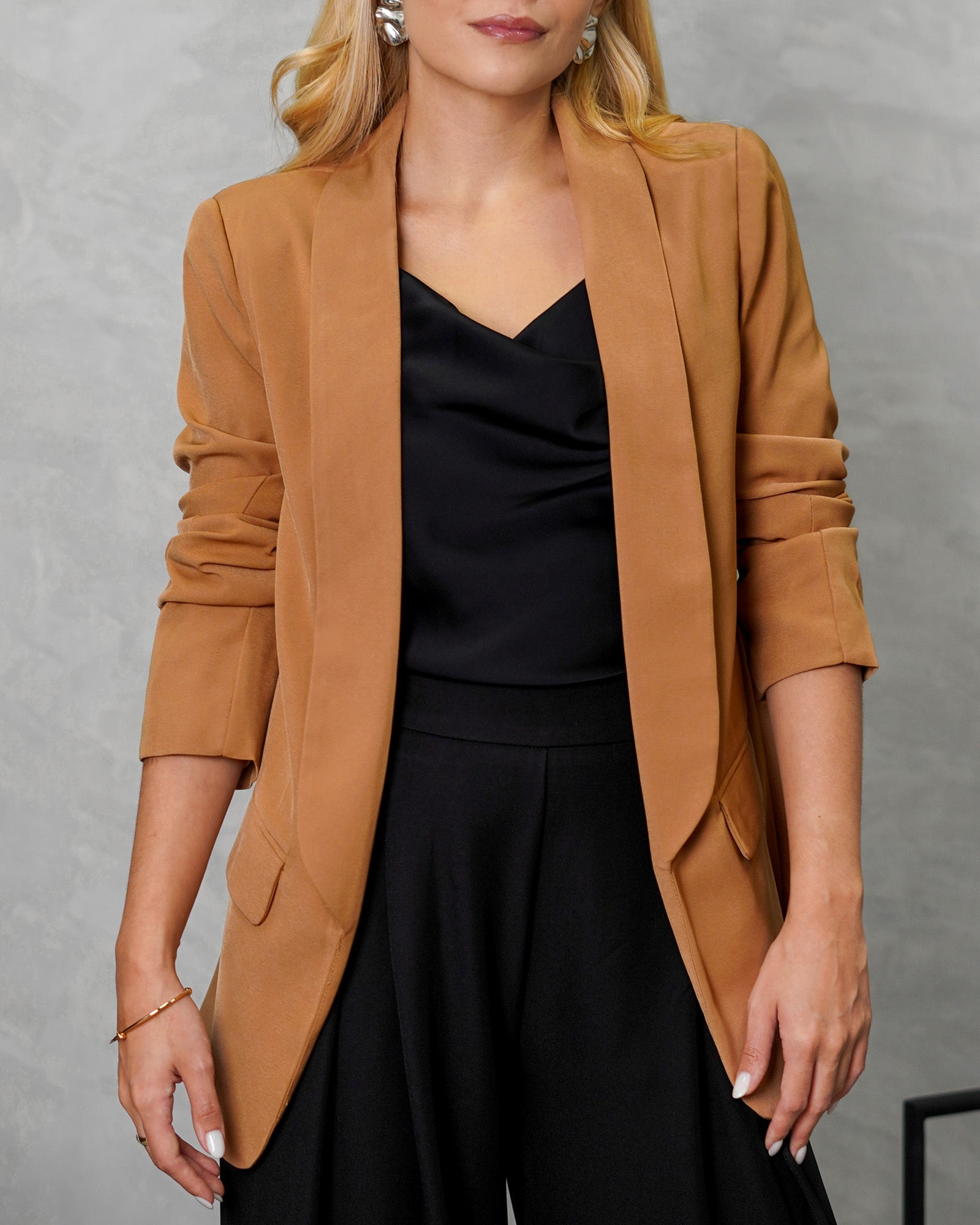 Blazer manga larga con forro