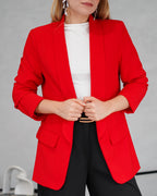 Blazer manga larga con forro