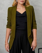 Blazer manga larga con forro