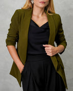 Blazer manga larga con forro