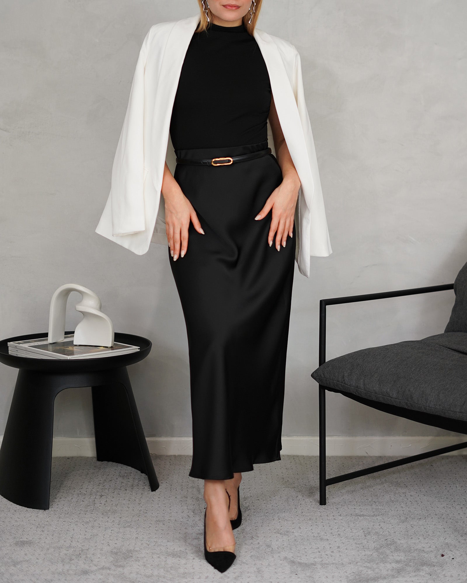 Blusa basica pegada manga corta