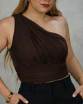 Blusa corte griego