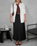 Camisa de botones manga larga oversized
