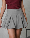 Falda Short de pliegues
