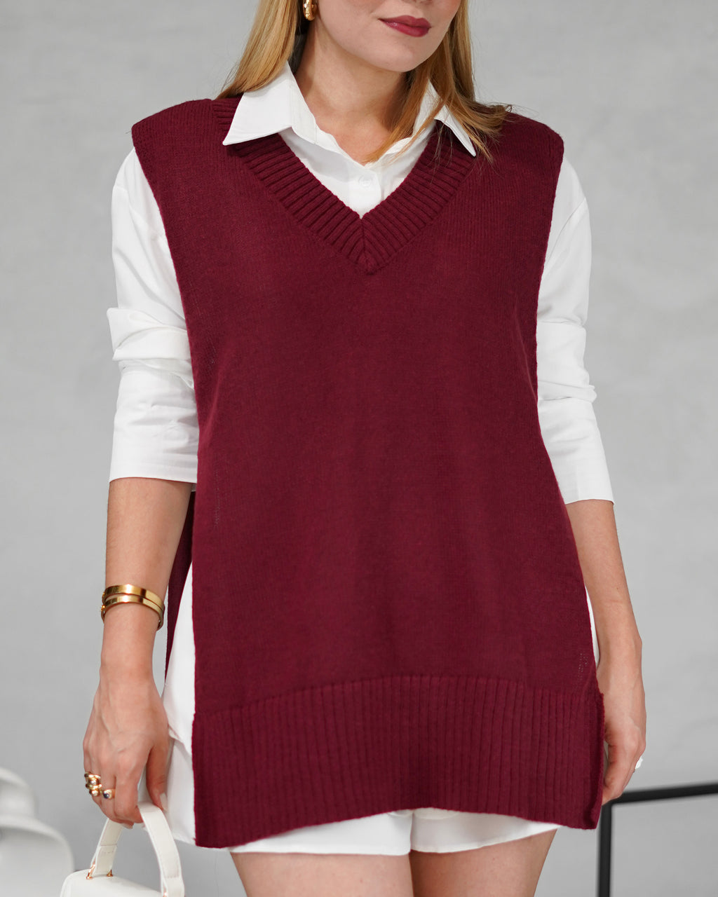 Pull over con abertura lateral