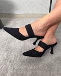 Stilettos con banda elástica
