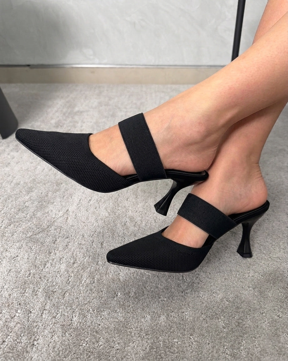 Stilettos con banda elástica