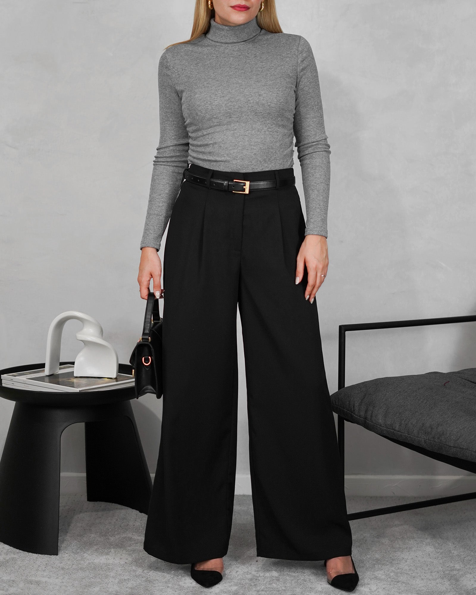 Sweater pegado de tela fina