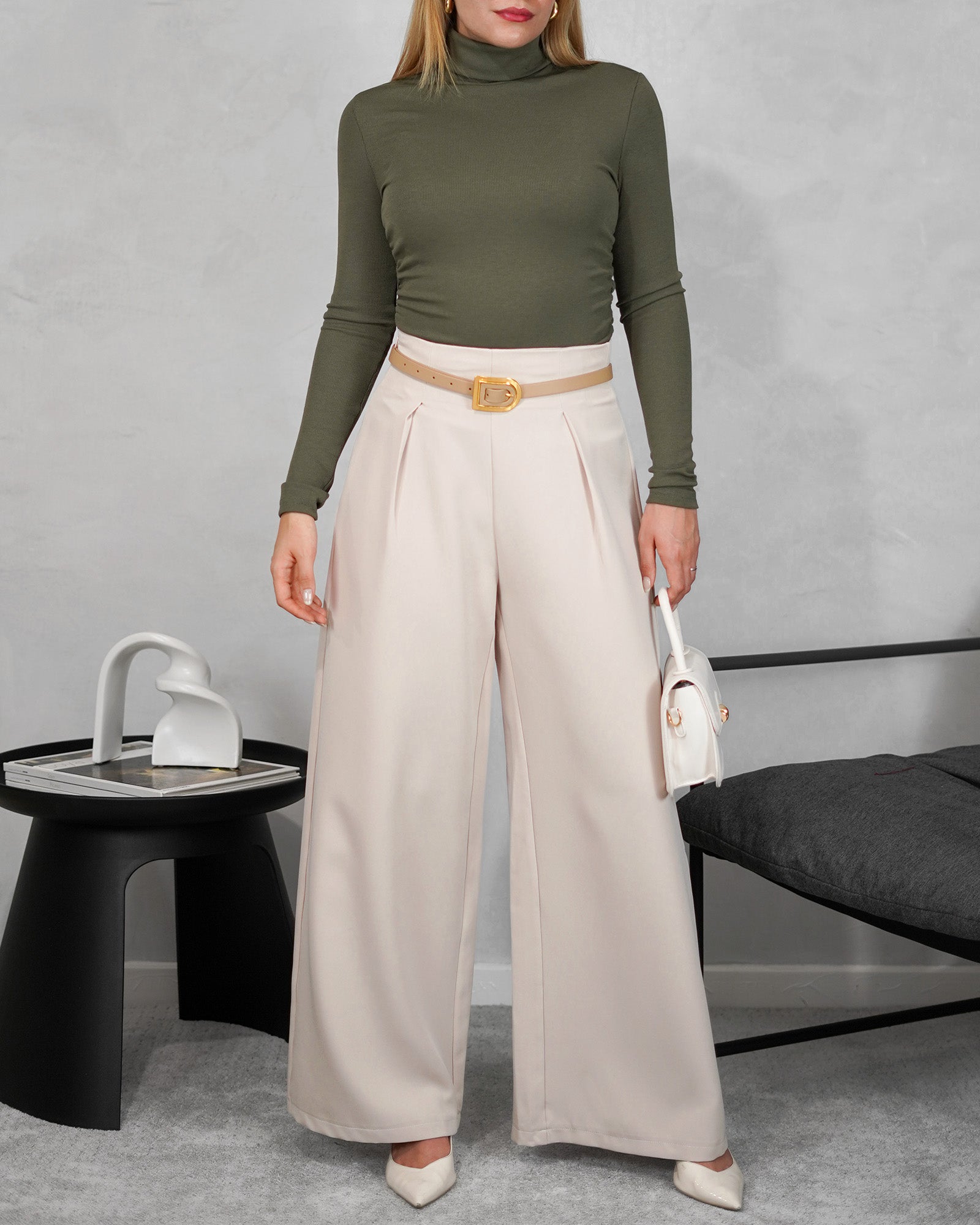 Sweater pegado de tela fina