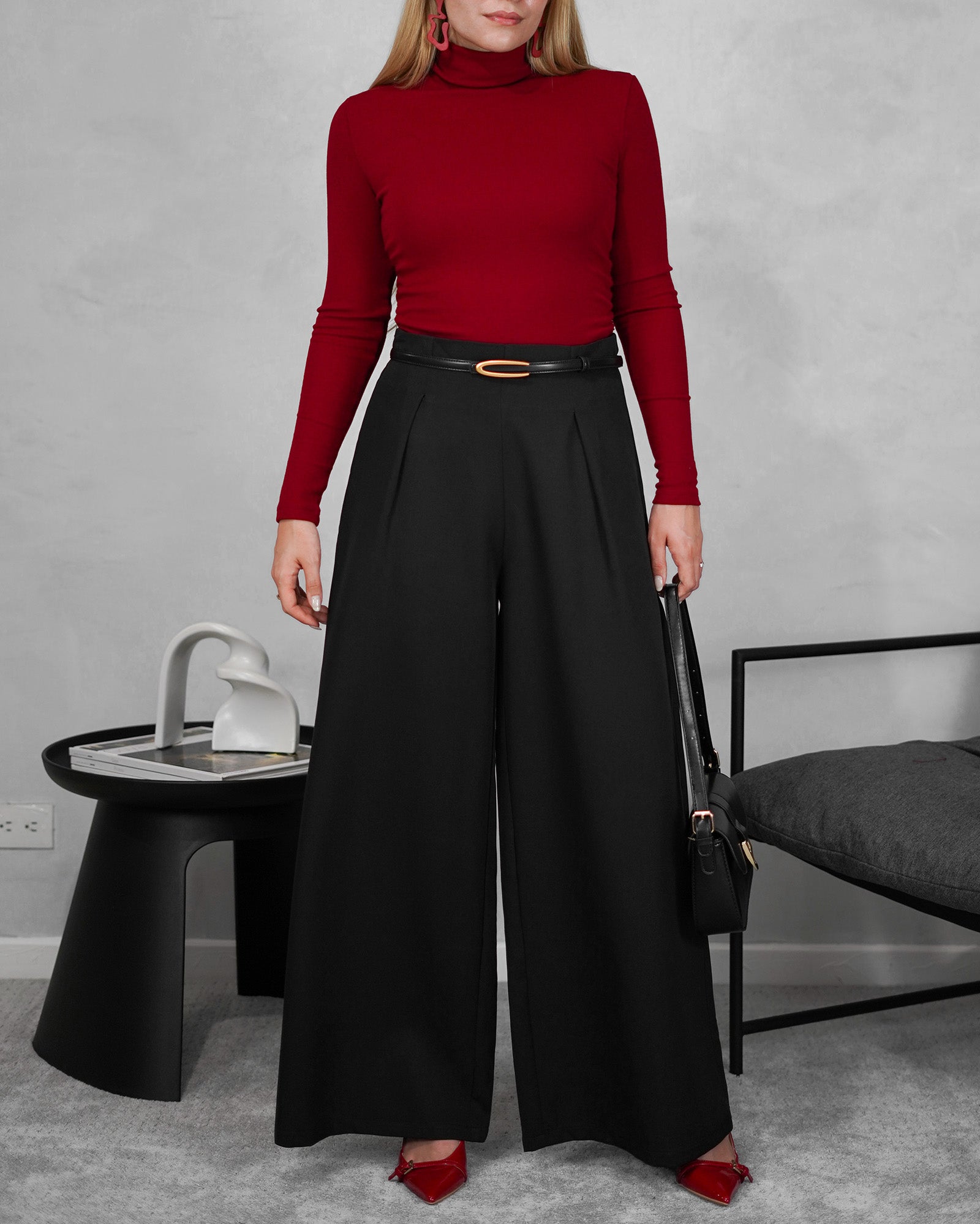 Sweater pegado de tela fina